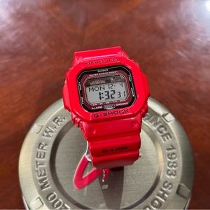 Casio G-Shock G-Lide GLX5600-4 Red USED